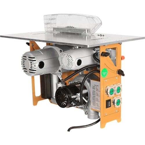 Manual Dust-Free Composite Saw Woodworking Table Saw Multi-Function Sliding Table Saw Inverted Dust-Proof 45 Degree Miter Saw