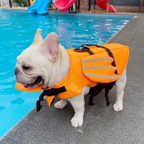 Dog Life Vest Summer Wing Pet Life Jacket Dog Clothes Dogs Swimwear Pets Swimming Suit