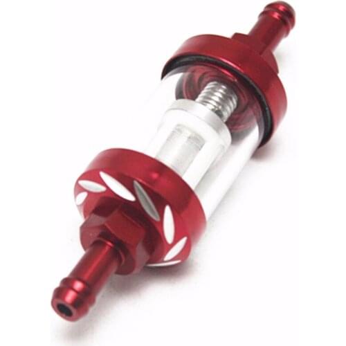 8mm Universal Gas Fuel Oil Filter Pit Dirt Bike Motorcycle For Honda BMW Kawasaki Suzuki Yamaha V Star 650 250 Vmax 1200