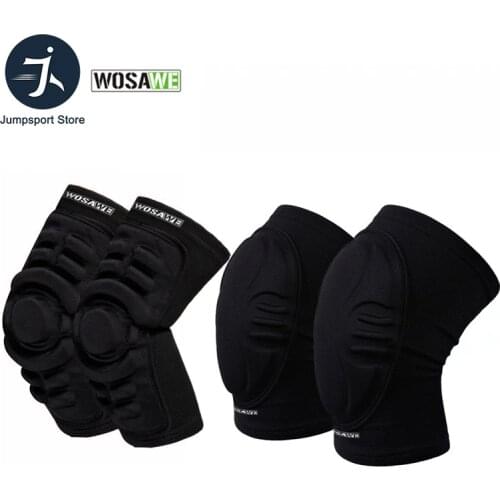 WOSAWE Elbow Knee Pads Sport Safety Protect Mountain Bike Cycling Kneepads MTB Racing Downhill Protector Motorcycle Knee Support
