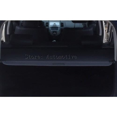 Car Rear Trunk Security Shield Cargo Cover For KIA Soul 2010.2011.2012.2013.2014.2015.2016 High Qualit Auto Accessories
