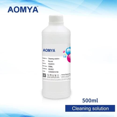 1 bottle Cleaning solution for all Dye pigment printer head 500ml/bottle,Cleaning Liquid