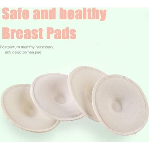 5pairs Maternity Nursing Pads Cotton+Sanitary Sponge Reusable Pads 3D Cup Washable Pads Pregnancy Breastfeeding Accessories