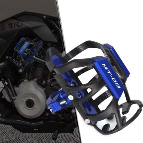 For YAMAHA MT-09 MT09 MT 09 mt-09 mt09 mt 09 High quality CNC Aluminum Water cup Holder Motorcycle ccessories Bottle Cage