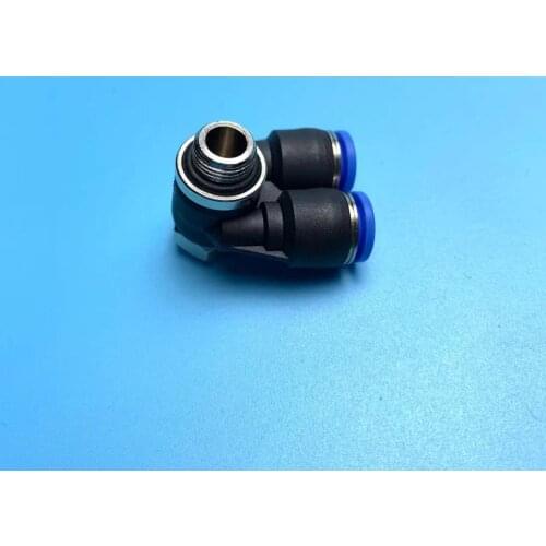 Male Branch A Double push-in tube size G thread with o-ring PA 06-G01 air high quality connector fittings vetley pneumatic