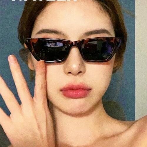 HKNA Cat Eye Sunglasses Women 2021 Brand Designer Glasses For Women/Men Mirror Luxury Gafas De Sol Mujer Retro Cateye Eyeglasses