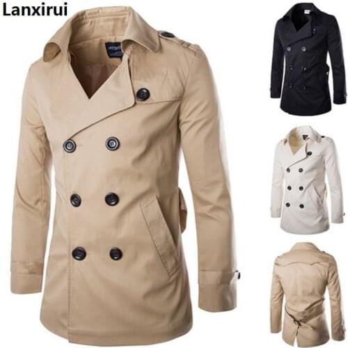 Мужские длинные тренчи Lanxirui China At AliExpress