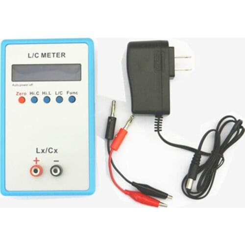 LC200A Handheld High Precision Inductance Capacitance Meter Inductance Meter Capacitance Meter L/C Digital Bridge Test Gauge