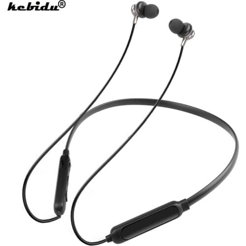 Dropship TWS Magnetic Bluetooth5.0 Headset Wireless Sports Headset Hanging Neck Bluetooth In-ear Headset Waterproof For Running