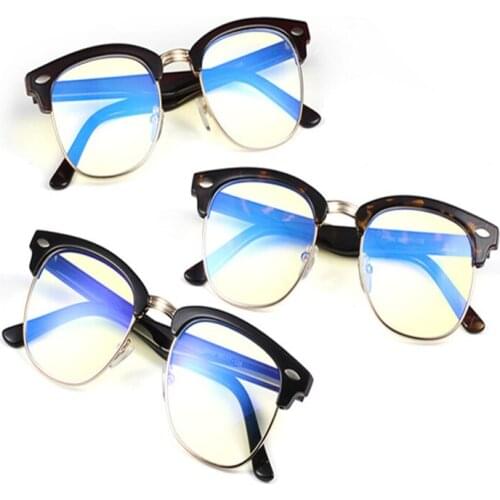 Fashion popular anti blue light computer eye optical frame glasses