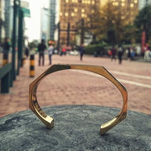 Beichong Mens Gold Cuff Bracelet Men Silver Cuff Bracelets Banlges Women Fashion Jewelry BL-0300