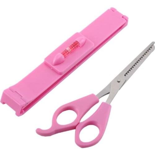 Wholesale 200Sets/Lot Beauty Clipper Fringe Hair Cutting Level Bangs Clipper Tool Guide for Layers #38690102