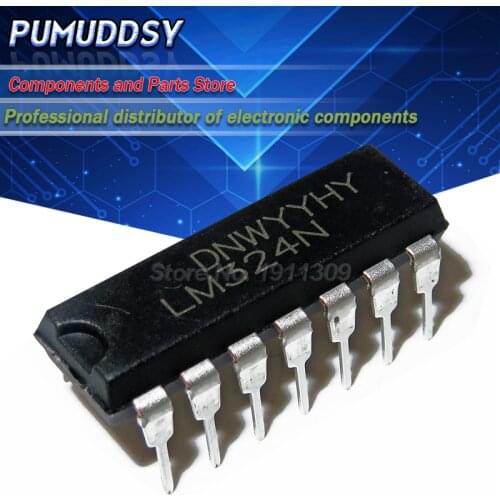 20PCS UA741 LM324 LM393 LM339 NE555 LM358 DIP LM358N LM324N LM339N LM393N NE555P UA741CN Amplifier Circuit new