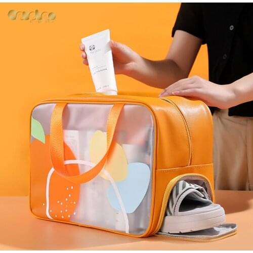 Onuobao Simple Portable Cosmetic Bag Travel Waterproof Wash Bag Large Capacity Cosmetic Storage Bag