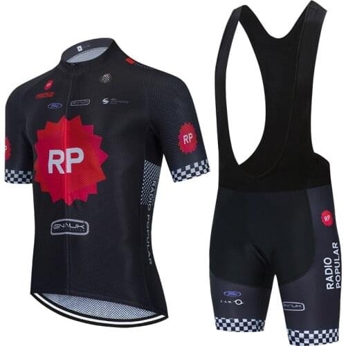 TEAM 2021 Radio RP Cycling Jersey Bike SPORTSWEAR Ropa Ciclismo Men Summer Quick Dry BICYCLING Maillot Bottom Clothing