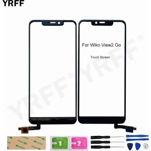 View2 Go Glass Touch For Wiko View 2 Go Touch Screen Digitizer Front Panel Sensor Replacement Assembly Parts