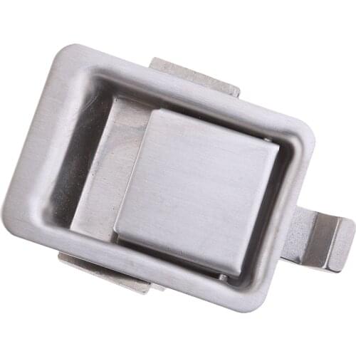 Heavy Duty Stainless Steel Mini Flush Lock Door Recessed Mounted Latch without Key