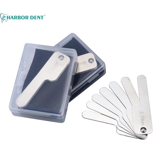 Dental Interproximal Reduction (IPR) Gauge Measure Tooth Gap Stainless Steel Reciprocating IPR System