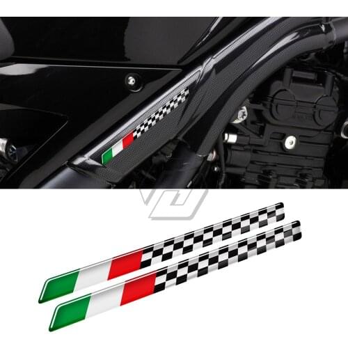 3D Motorcycle Sticker Italy Flag Motorbike Racing Sticker Car Decals