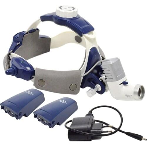 CE/FDA Approval 5WLED Dental Surgical Medical Operation Headlight Headlamp 2 Battery ENT Stomatology Plastic Surgery Pet Clinic
