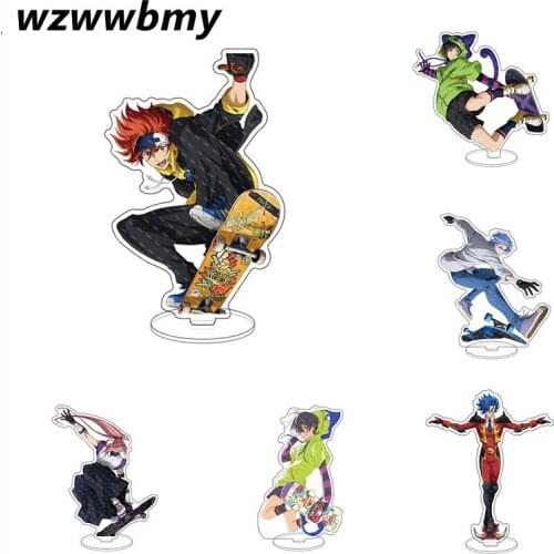 Anime SK EIGHT SK8 the Infinity Acrylic Stand Model Plate Desktop Decor MIYA REKI Langa JOE Cherry Blossom Boy Girl Cosplay Gift
