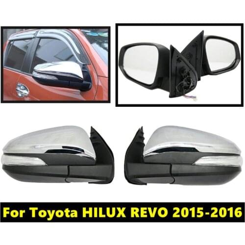 For Car Side Rear View Mirror with electric+adjust lens for Toyota HILUX REVO 2015-2016
