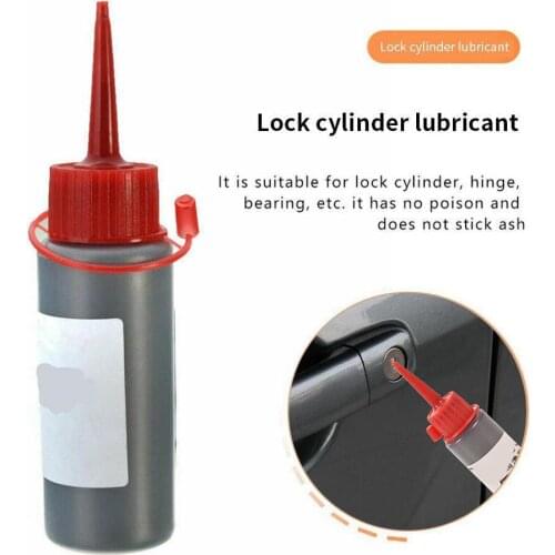 Car hood graphite powder lubricant Hinge Locksmith Tool, 60ml Z3E6