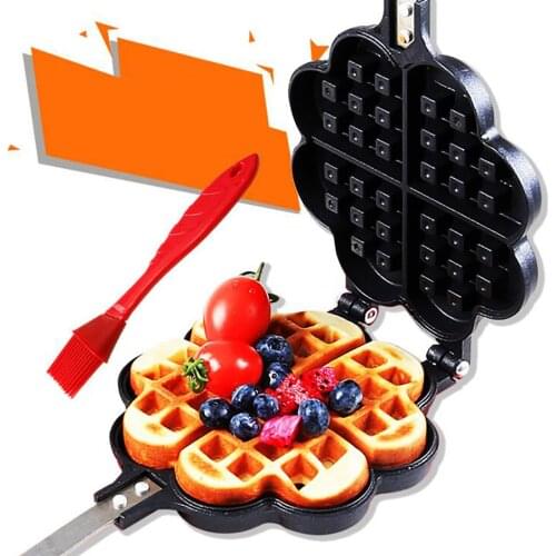 Kitchen Non-Stick Waffles Maker Machine Waffle Baking Mold Pan Bubble Egg Cake Oven Breakfast Waffle Machines Cooking Tools