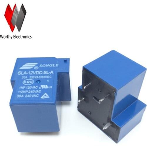 Wholesale 10PCS/lot Relay 30A SLA-12VDC-SL-A