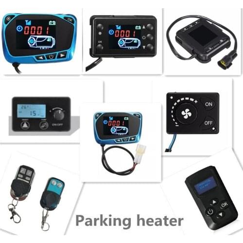 12/24V Parking Air Heater Auto Heater Schakelaar Controller Accessoires LCD Monitor Switch Parking Heater Controller