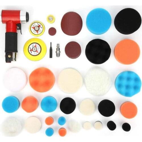 Pneumatic Tools Inflatable AT-1500R48 Polisher Pneumatic Grinding Machine Polishing Buffer Waxer Sander Machine Sandblast