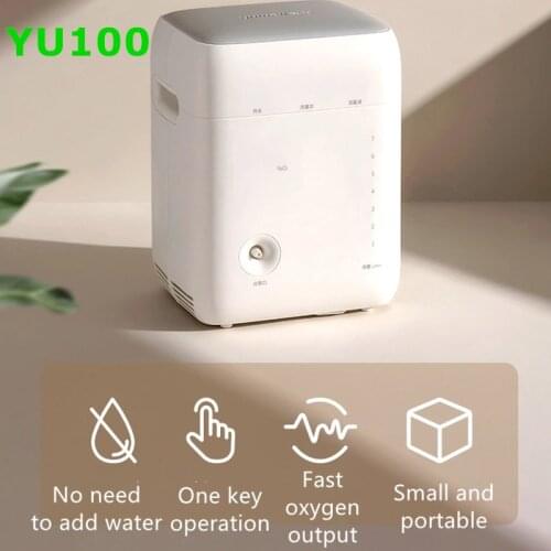 YUWELL YU100 Portable Homecare Oxygen Concentrator Water-Neeedless Household Oxygen Generator Elderly Oxygen Machine In Stock
