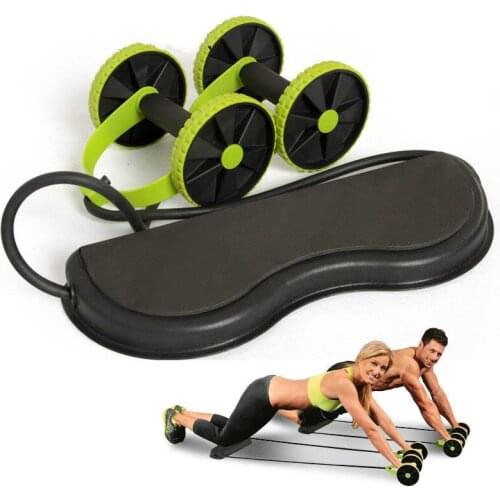Ab Roller Home Muscle Wheel Fitness Equipment Wheel Roller Mute Pull Rope Multifunctional Slimming Abdominal Device Hip Traoner