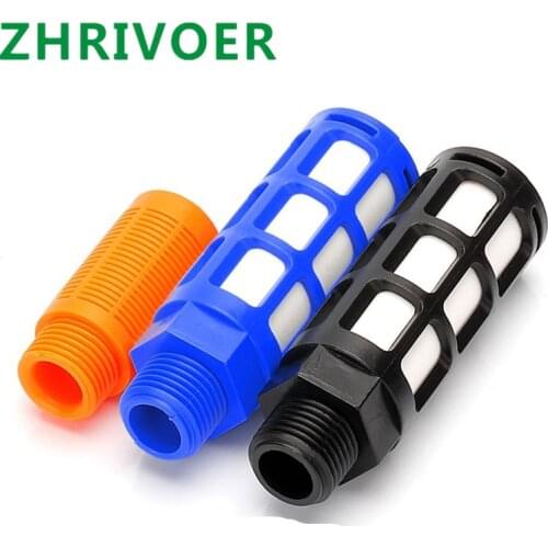Thread Exhaust Noise Filter Mufflers Solenoid valve silencer fittings BSL-01 02 03 04 Pneumatic 1/8'' 1/4'' 3/8'' 1/2