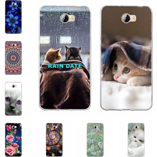 Silicone Case For Huawei Y5 II 2 Y5II ii Cover Soft TPU Back Cover For Fundas Huawei honor 5A LYO-L21 Y5 2 Y5 II CUN-U29 Coque