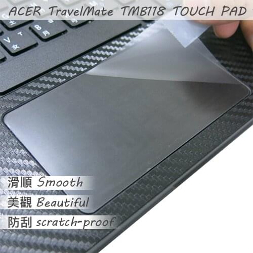 2PCS/PACK Matte Touchpad film Sticker Trackpad Protector for ACER TravelMate TMB118 TOUCH PAD