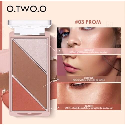 1pc Contour Palette Shadow Highlighter Blush 3 in 1 Makeup Palette Concealer Highlighter For Face Sculpt Makeup