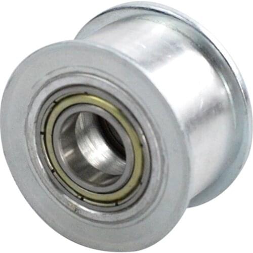 20 Teeth 5M Idler Pulley Tensioner Wheel, Bore 5/6/8/10/12/15mm, With Bearing Guide Synchronous Pulley, HTD5M 20T 20teeth