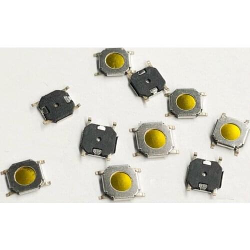200pcs/lot 4*4*1.0mm 5.2*5.2 Mini Tactile Reset Button Tact Switches 4x4 mm