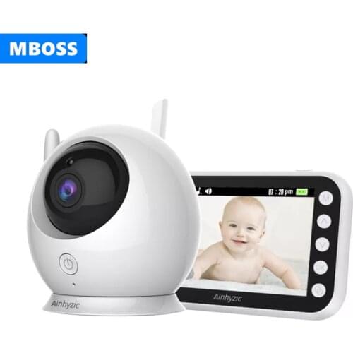 Wireless Video Color Baby Monitor with Camera Surveillance Indoor Wifi Nanny Security Electronic Babyphone Cry babies Feeding