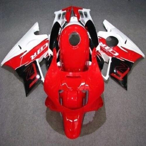 For Honda CBR600 F2 1991-1994 CBR 600 F2 91 92 93 94 CBR600F2 Body Work red white black Motorcycle Fairing Kits