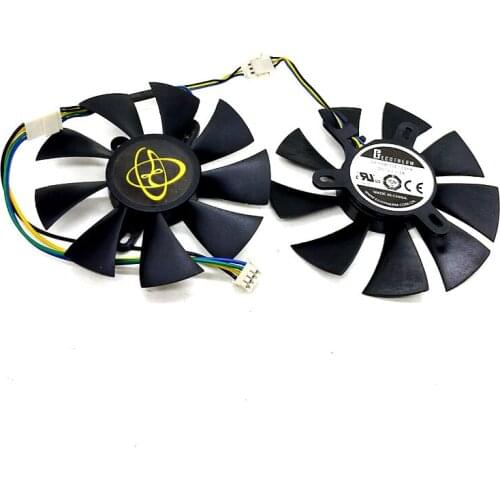 GFY09010E12SPA For ZOTAC gtx1050 1060 1070 Mini seven rainbow gt730 gt740 video card fan 9cm