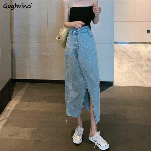 Женские юбки миди Goghvinci China At AliExpress