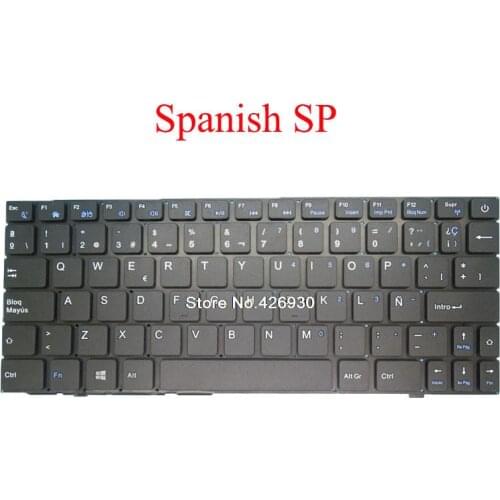 SP Laptop Keyboard XK-HS058 MB2621002 Spanish black without frame new