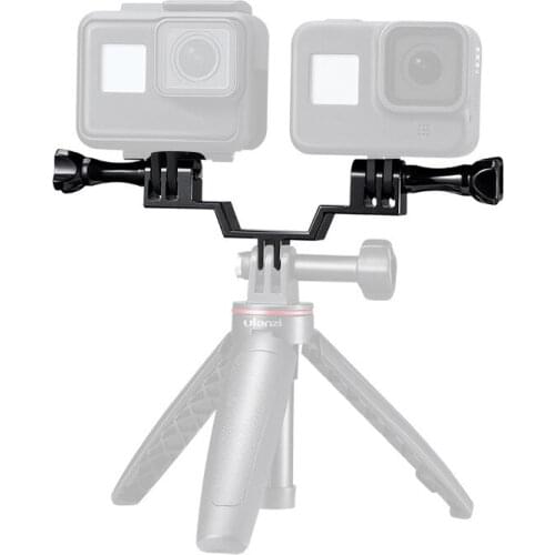 GoPro 9 8 7 6 Sports Camera Dual-head Bracket Gopro Hero Interface Adapter Dual-position Evaluation Bracket Base Accessories
