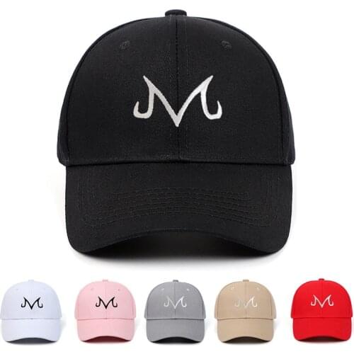 Men Women M Ltter Embroidered Dad Hat Solid Black Baseball Cap Cotton Casquette Hat Fashion Unisex Dad Cap Hats Bone