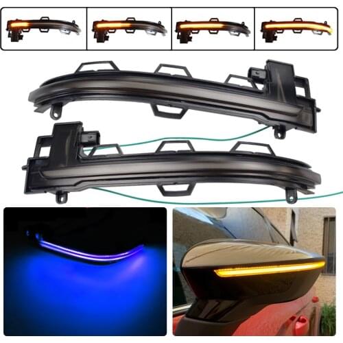 For BMW X3 X4 X5 X6 F25 LCI F26 F15 F16 2014 - 2018 LED Dynamic Turn Signal Blinker Sequential Side Mirror Indicator Light