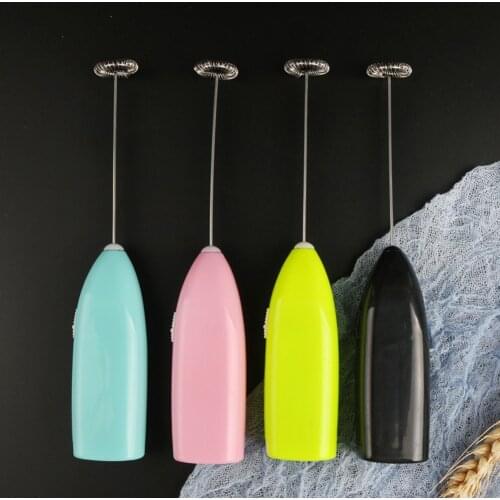 Handheld Electric Coffee Mini Whisk Mixer Stick Kitchen Gadget 1PC Bubble Drink Stir Bar Creative Kitchen Egg Cooking Tools