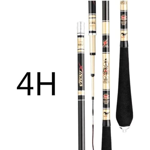 4H 5H 6H Ultra-hard Taiwan Fishing Rod Black Pit Carp Fishing Poles Hand Olta Carbon Fiber Fishing Canne De Pesca Fishing Tackle