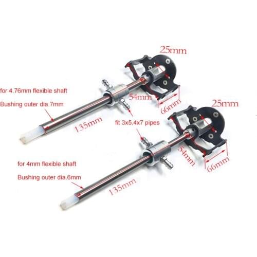 Universal B36 Motor Base 4mm/4.76mm Flexible Shaft Fixing Bracket Holder Spare Parts For O Boat Sword E36 Speedboat Model